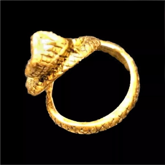 Serpent Wrap RING - Size 9 (3/4" Wide Opening) - Reputation -Mens/Women's Ring - Picture 4 of 6